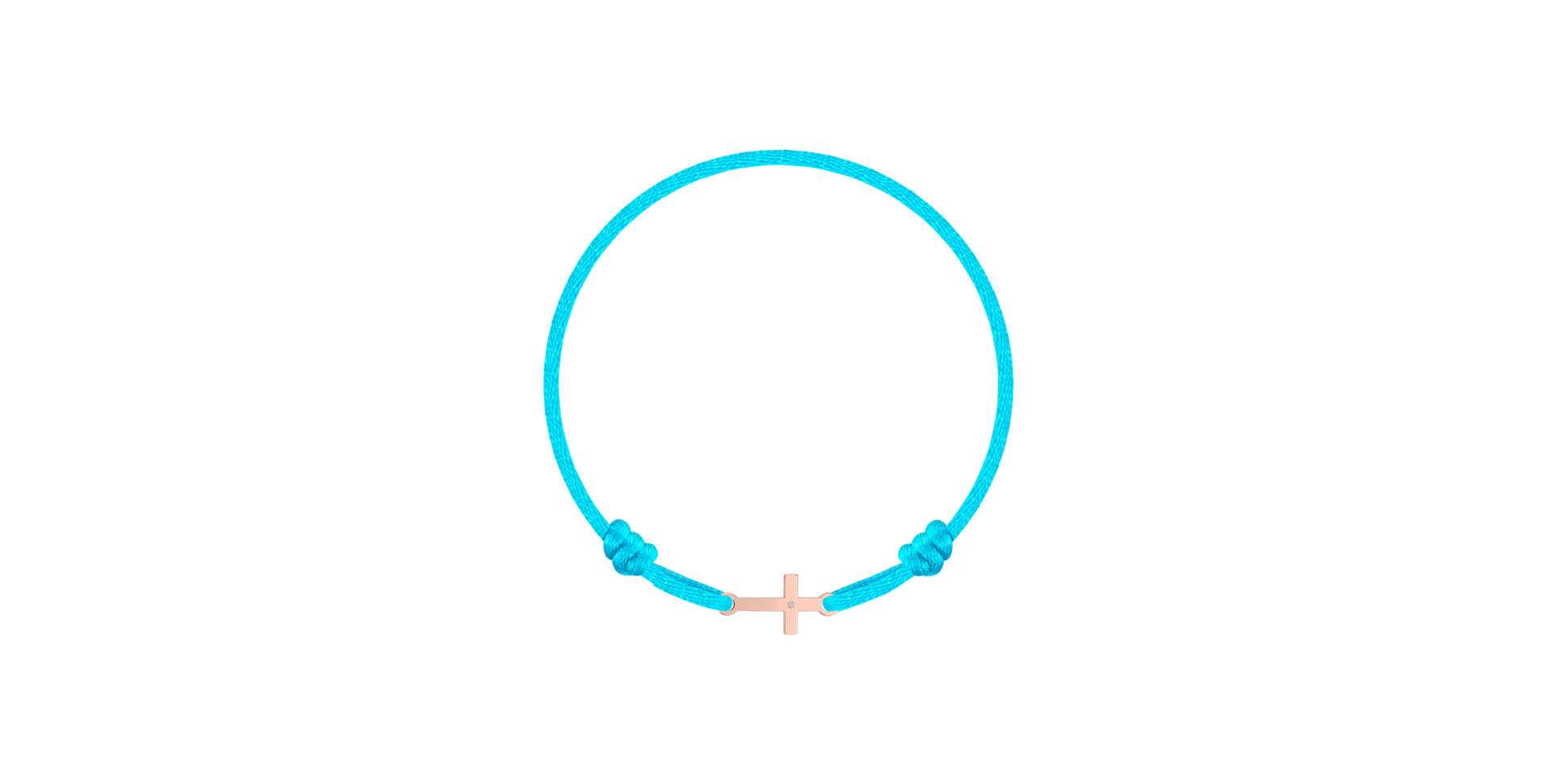 Children's diamond bracelet Tiny Cross