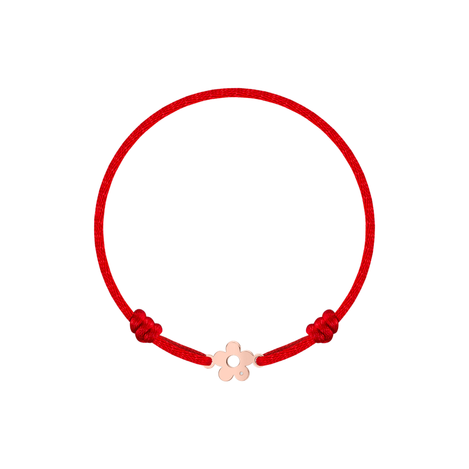 Children's diamond bracelet Flower