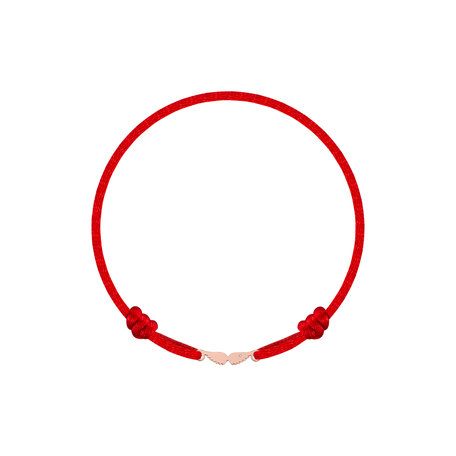 Children's diamond bracelet Angel Wings