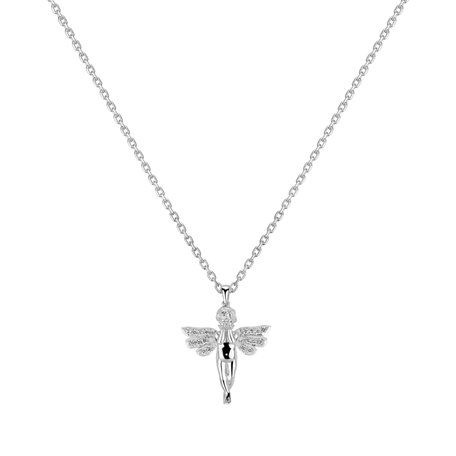 Diamond pendant Glossy Angel