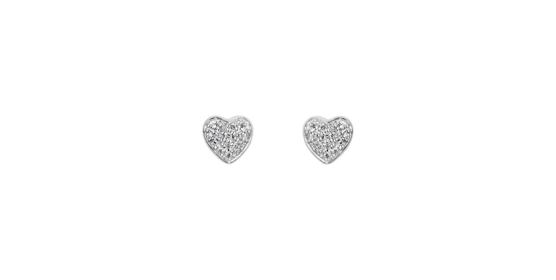 Diamond earrings Amazing Heart