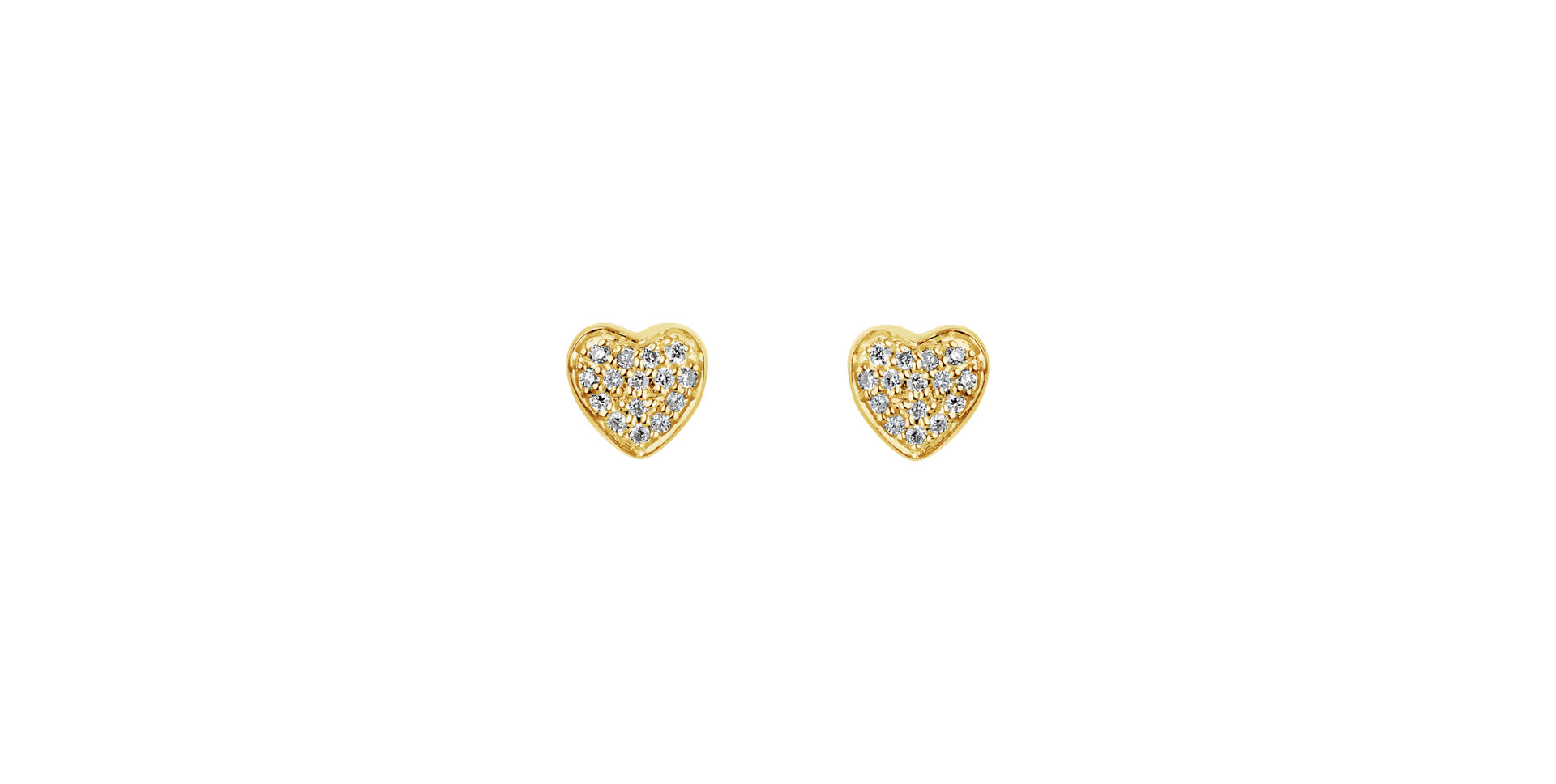 Diamond earrings Amazing Heart