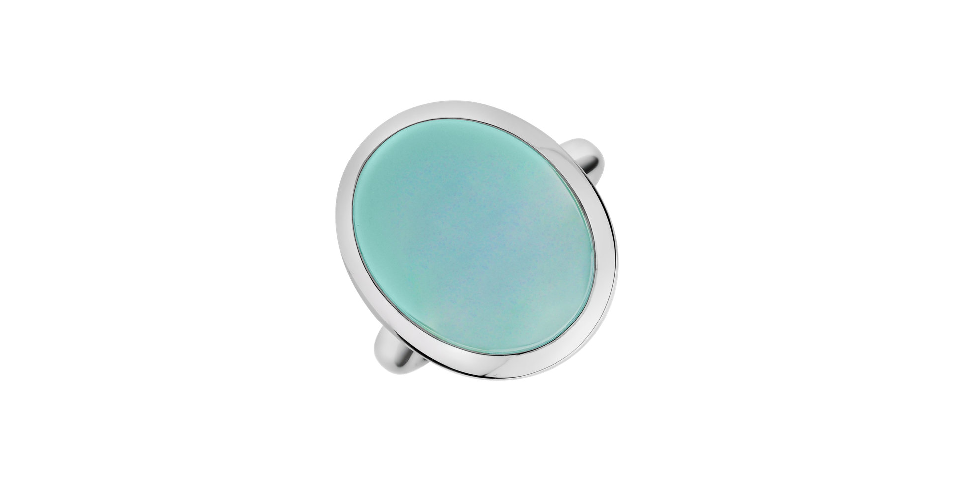 Ring with Chalcedony Gem Grace