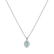 Diamond pendant with Chalcedony Blossom Grace2