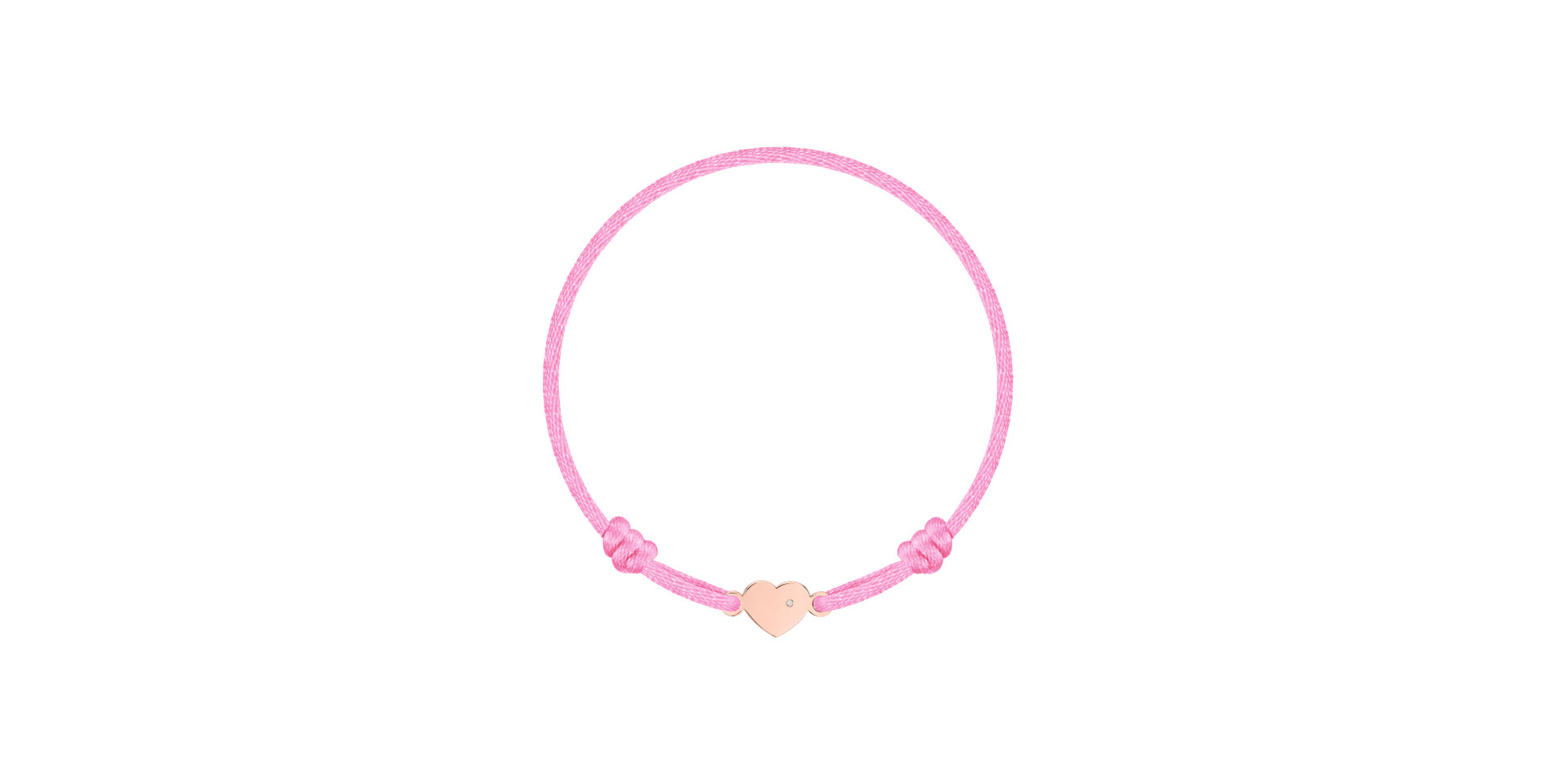 Children's diamond bracelet Heart