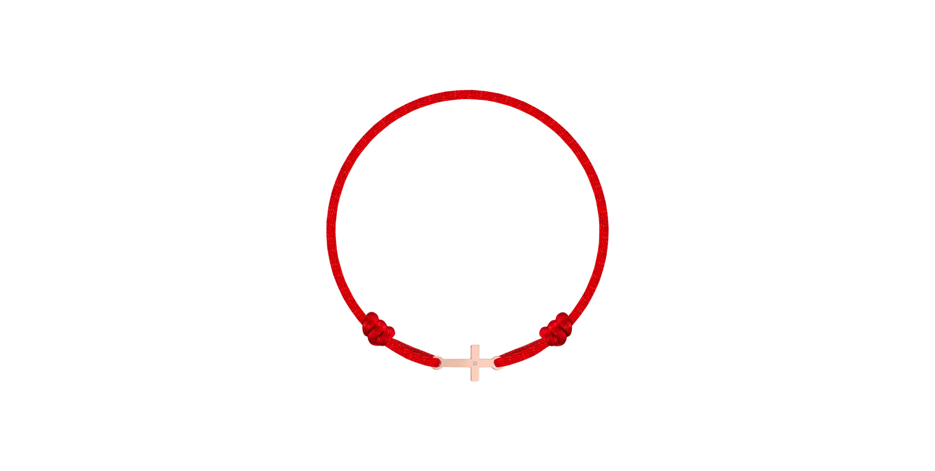 Children's diamond bracelet Tiny Cross