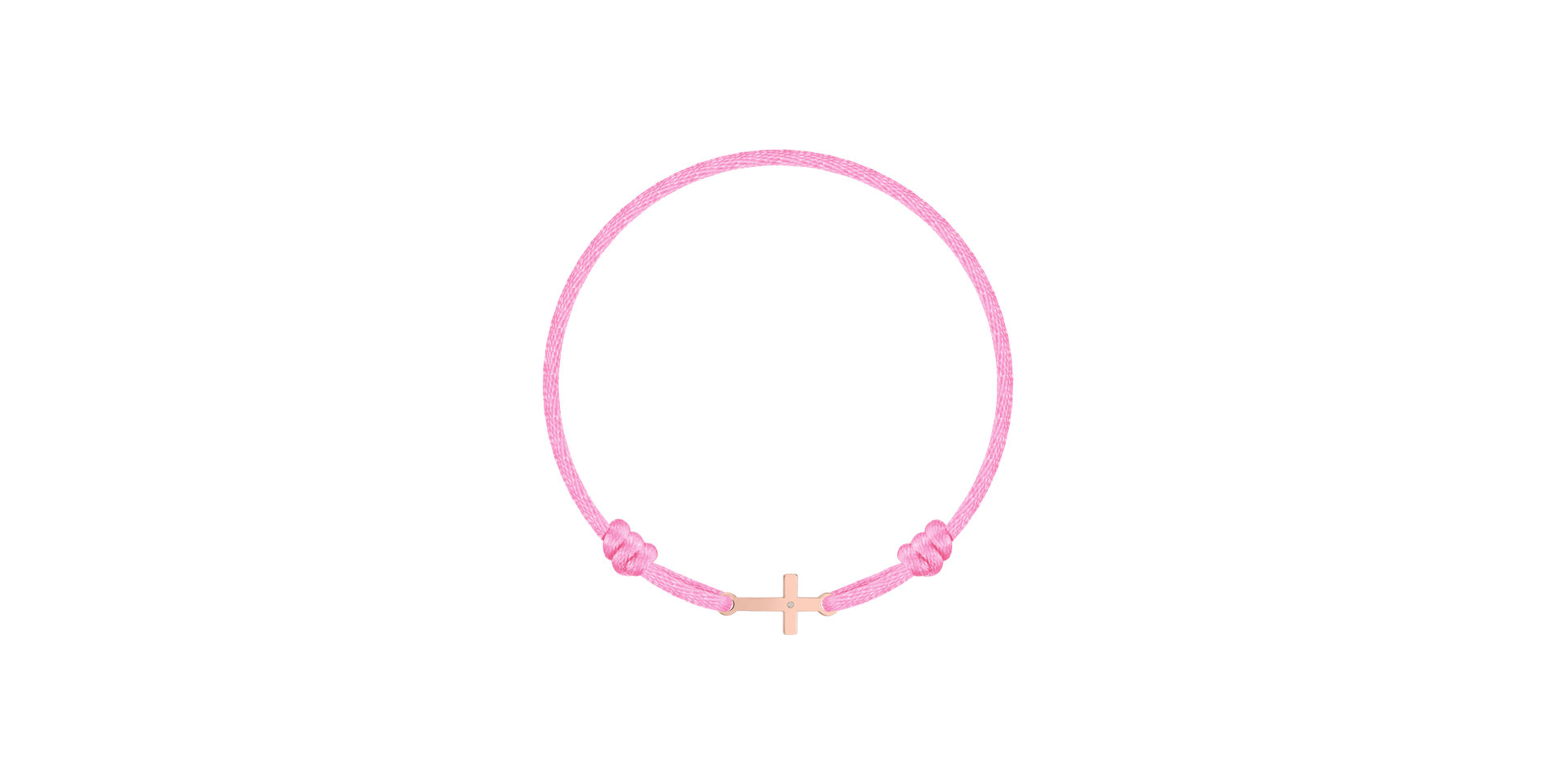 Children's diamond bracelet Tiny Cross