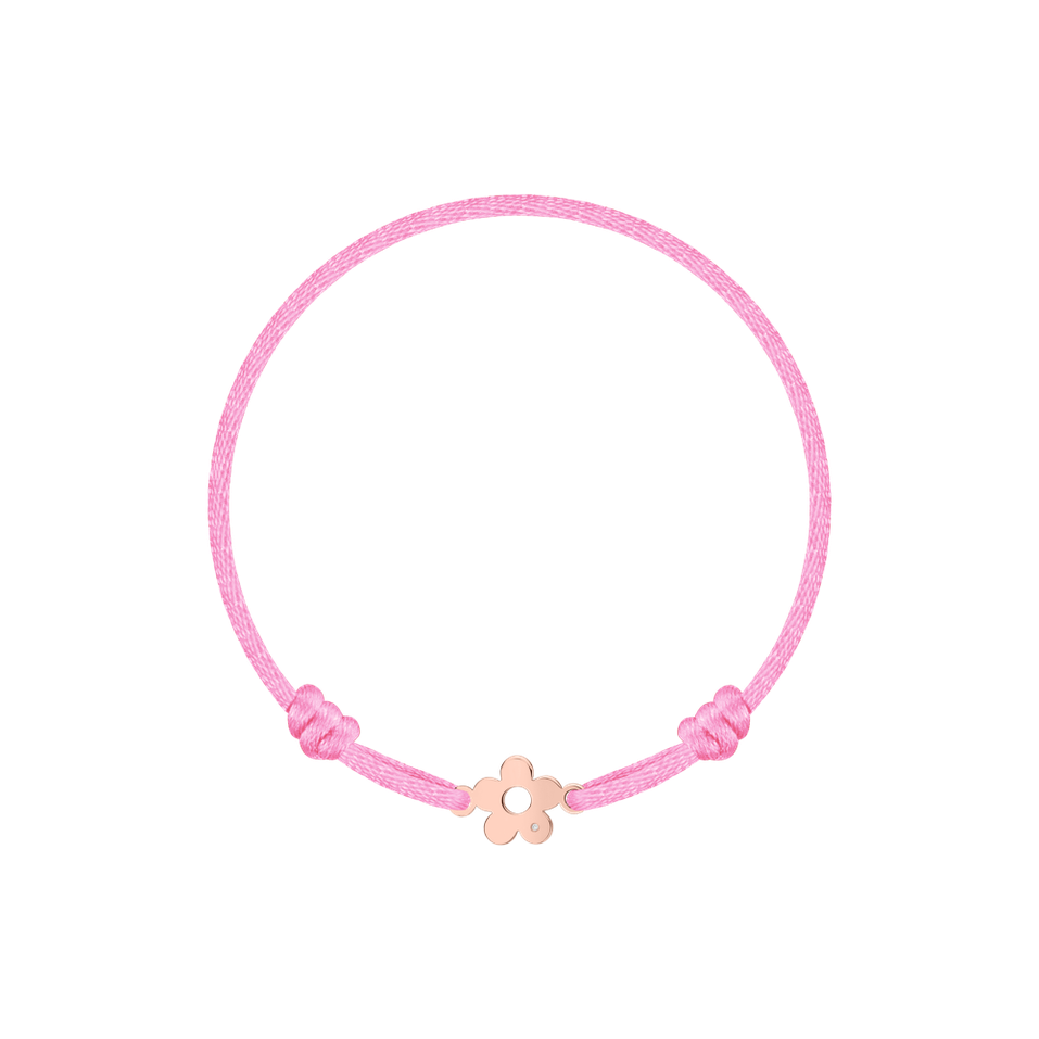 Children's diamond bracelet Flower