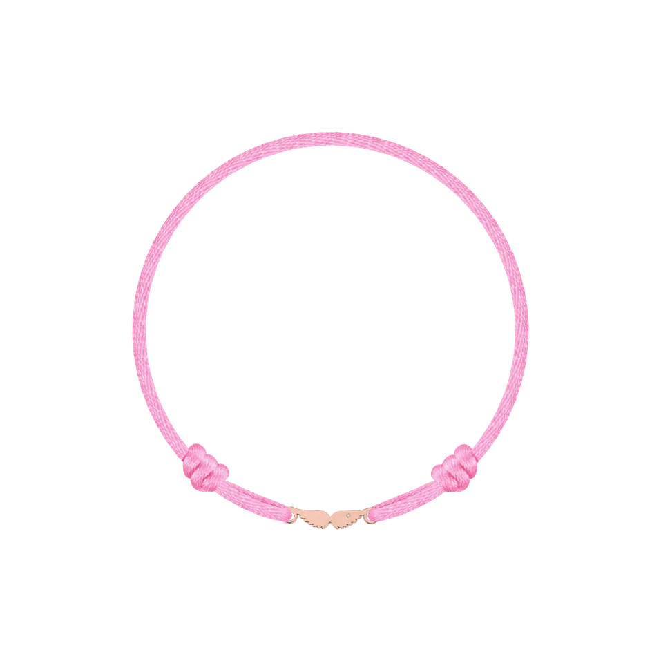 Children's diamond bracelet Angel Wings