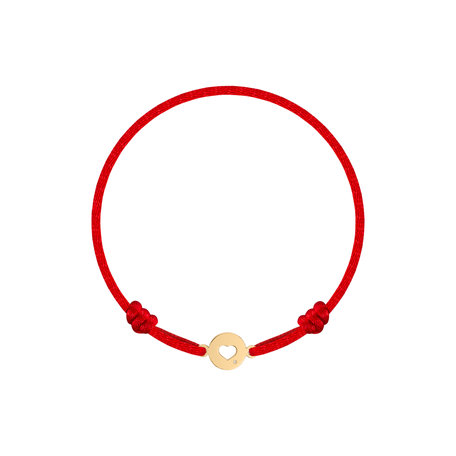 Children's diamond bracelet Heart Circle