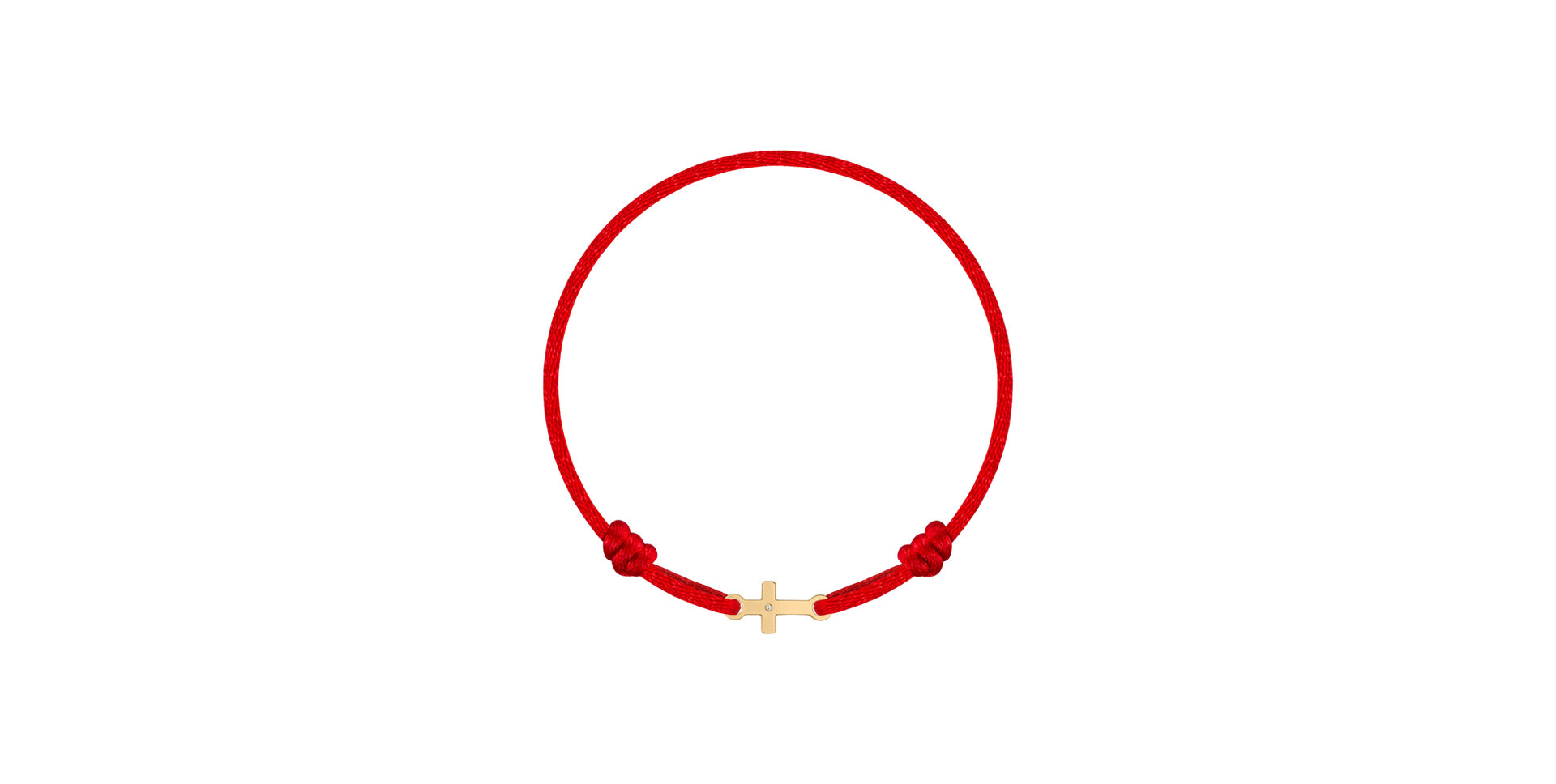 Children's diamond bracelet Tiny Cross