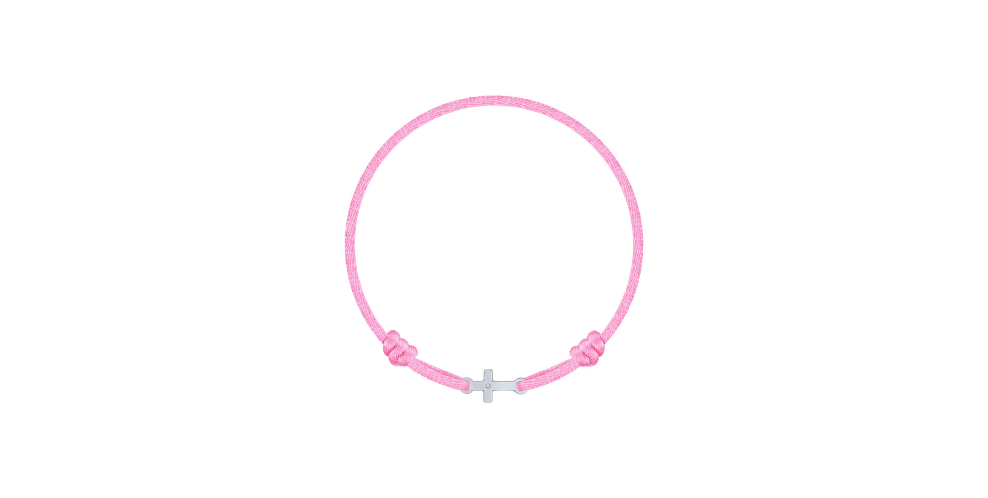 Children's diamond bracelet Tiny Cross