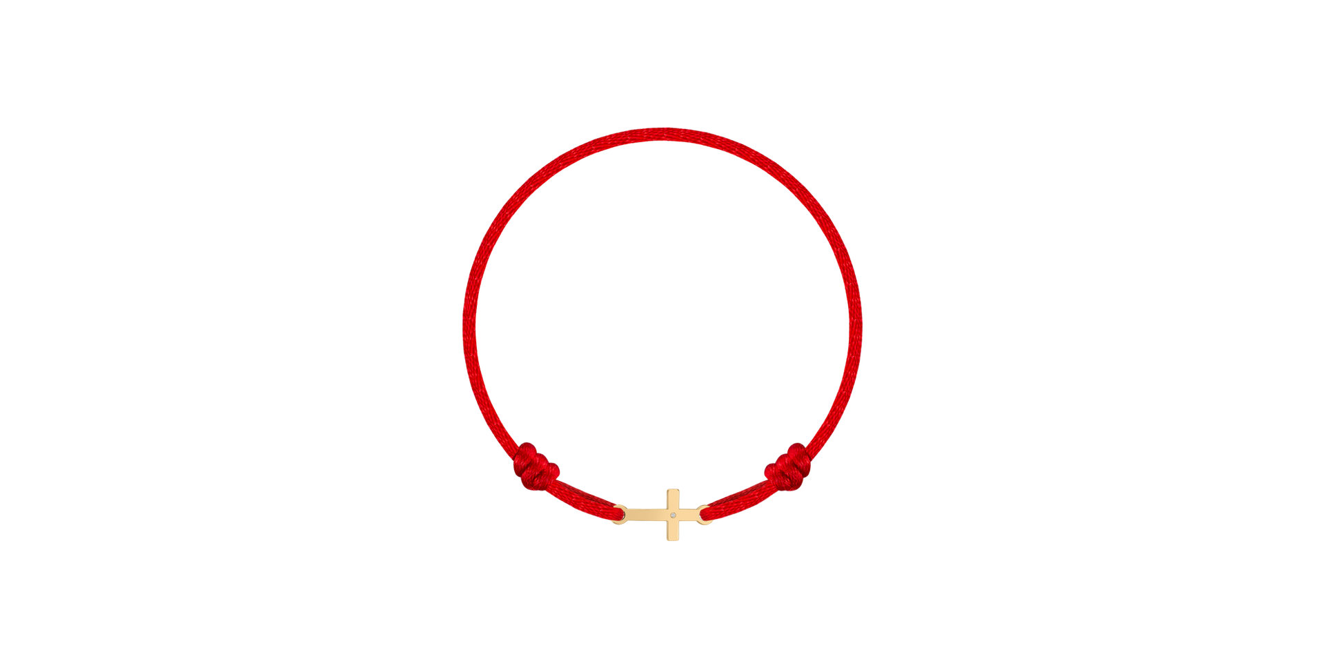 Children's diamond bracelet Tiny Cross