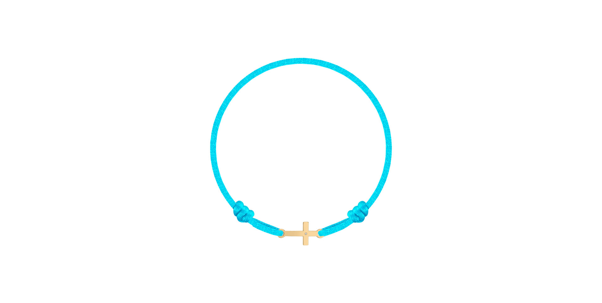 Children's diamond bracelet Tiny Cross