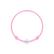 Children's diamond bracelet Circle Letter A2