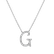 Diamond necklace Curly Glitter G2