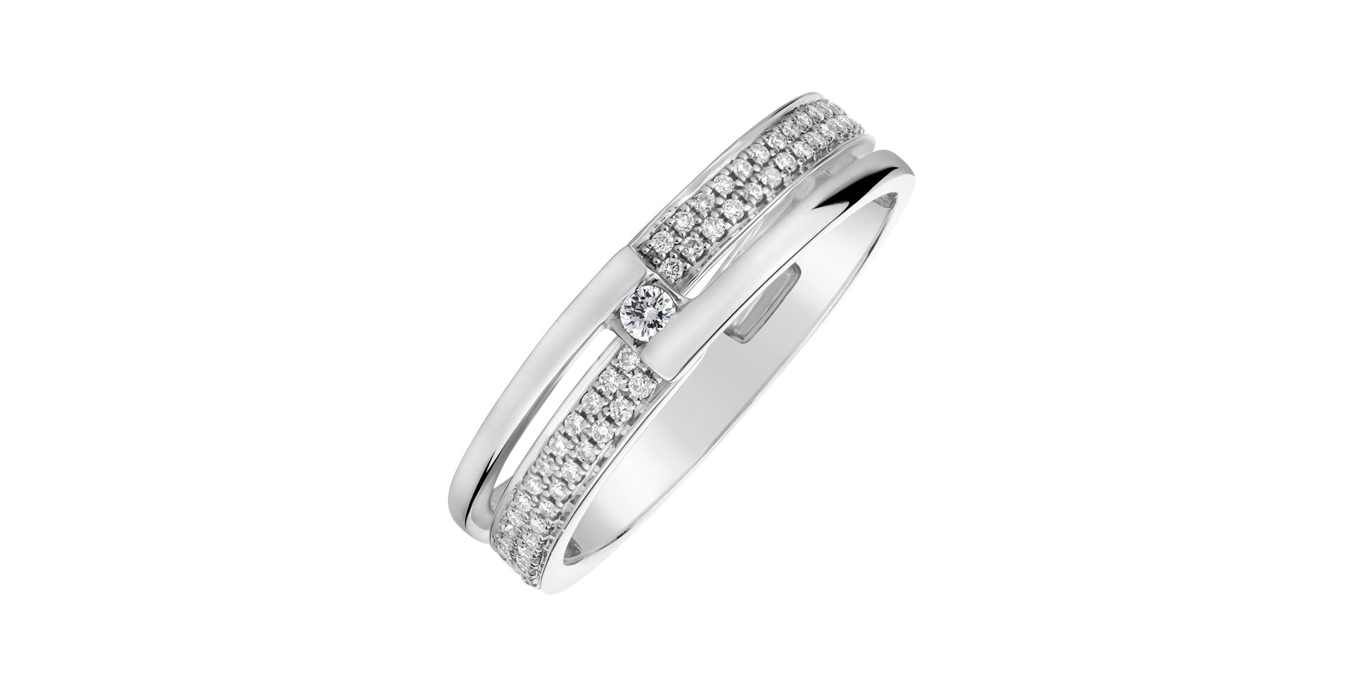 Diamond ring Sparkling Andromeda