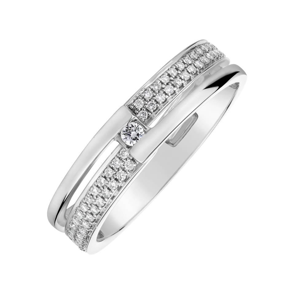 Diamond ring Sparkling Andromeda