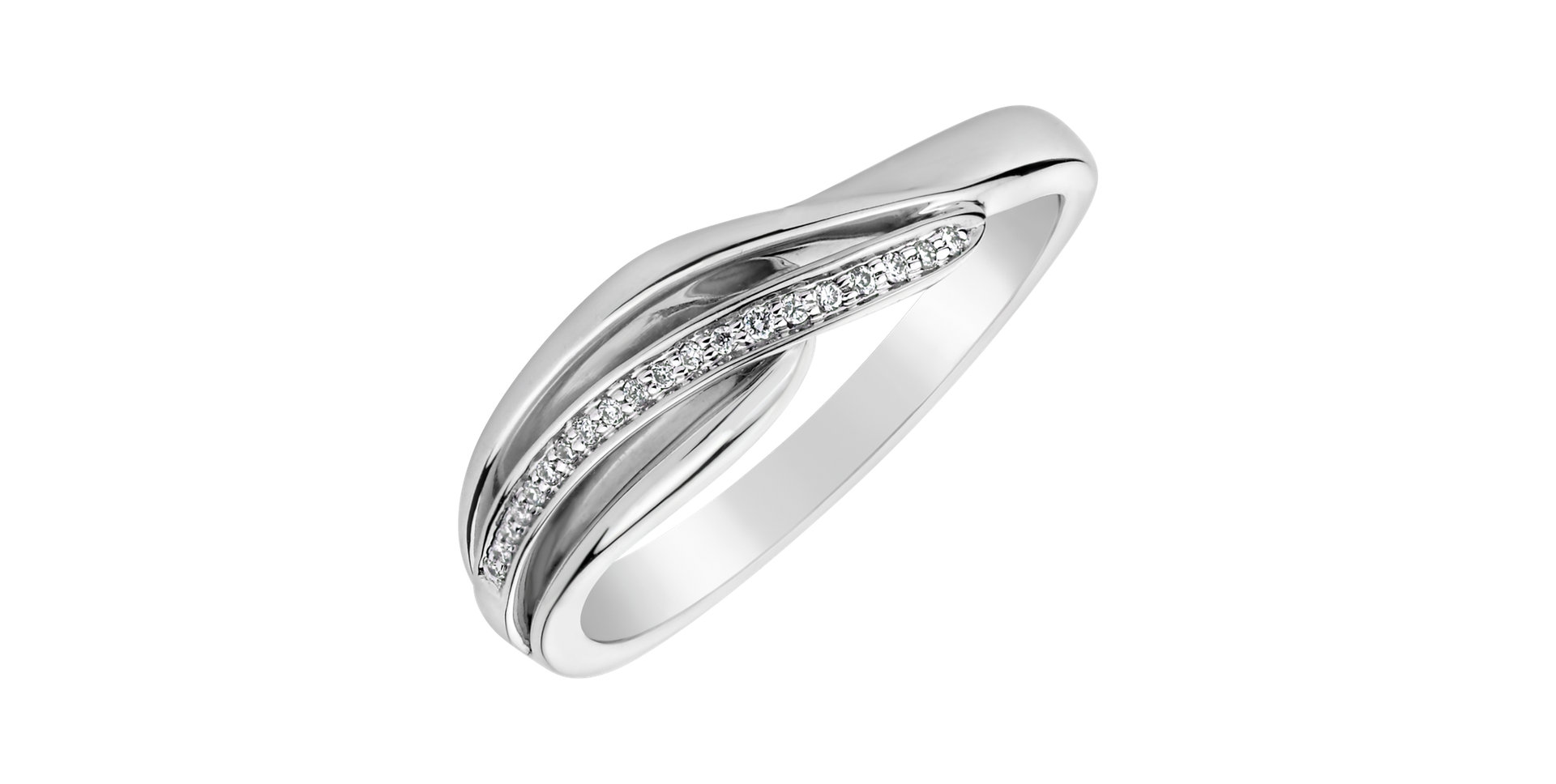 Diamond ring Elegant Line