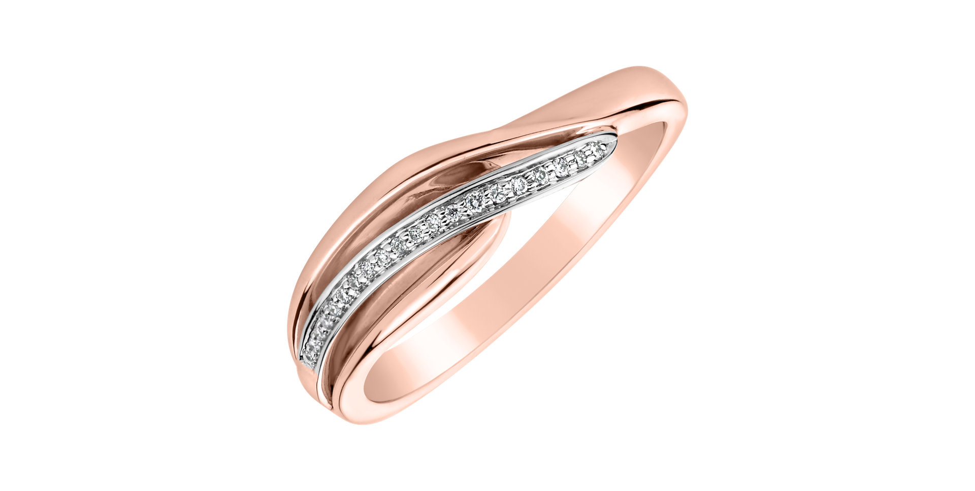 Diamond ring Elegant Line