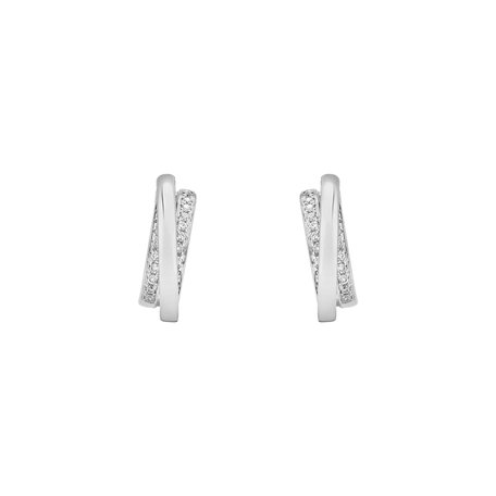 Diamond earrings Dream Wings