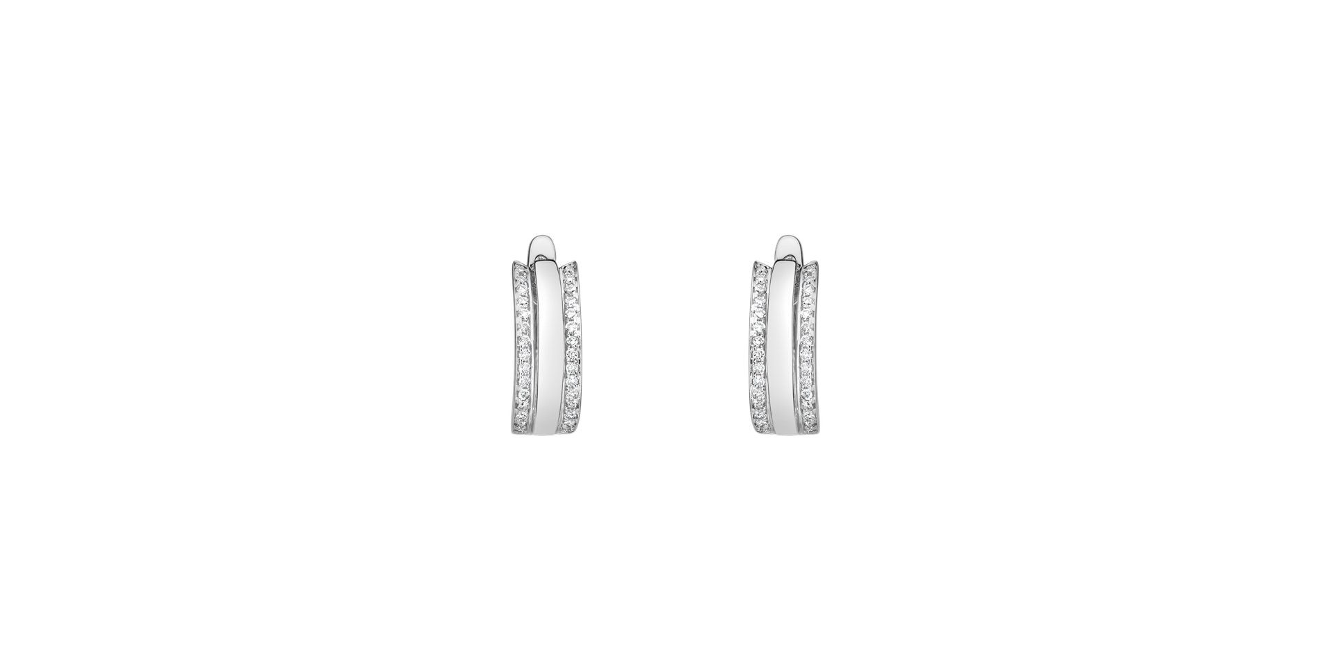Diamond earrings Eternity Sparkle