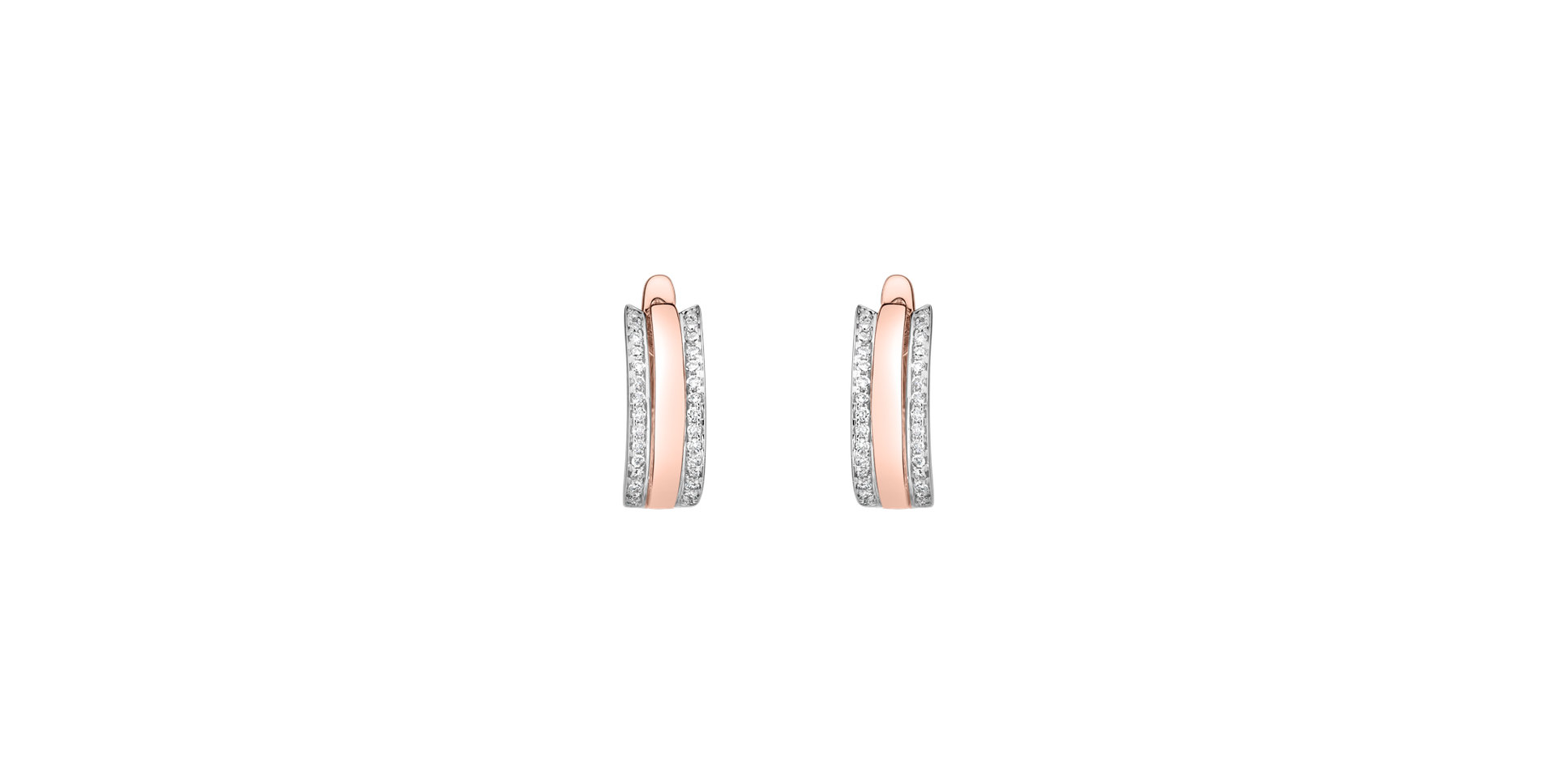 Diamond earrings Eternity Sparkle