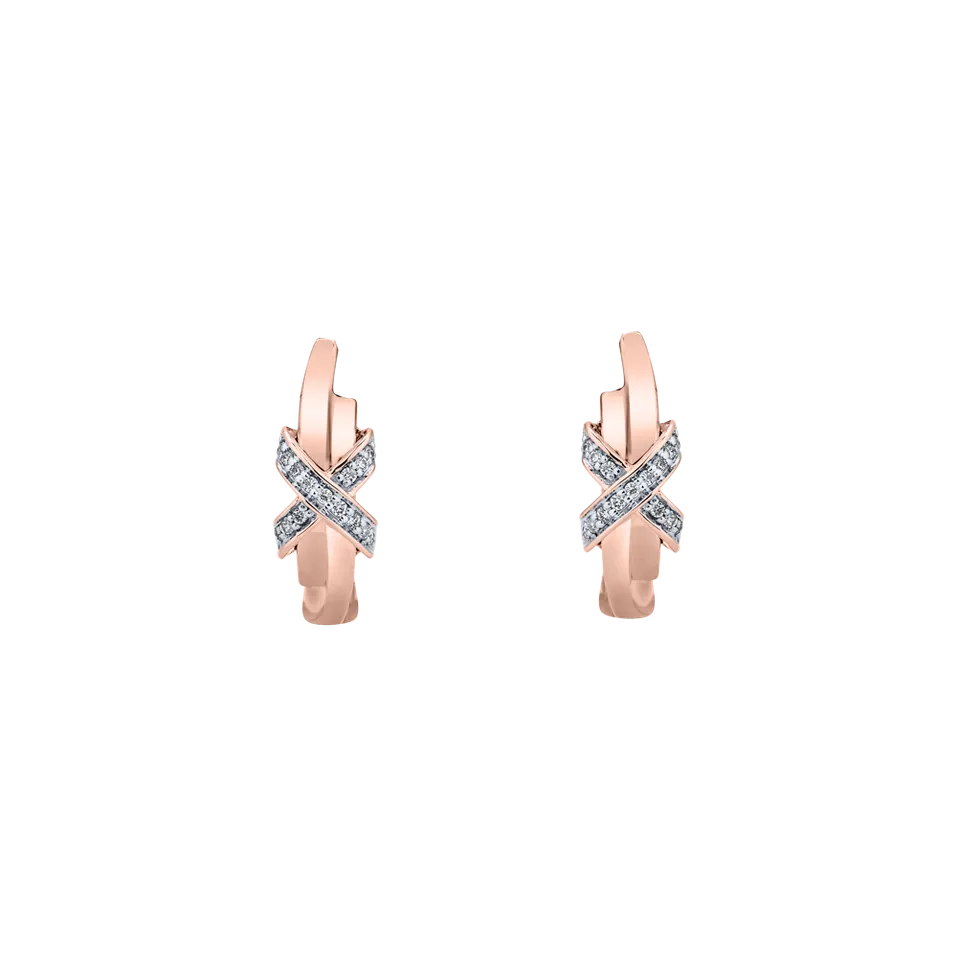 Diamond earrings Sparkling Galaxy