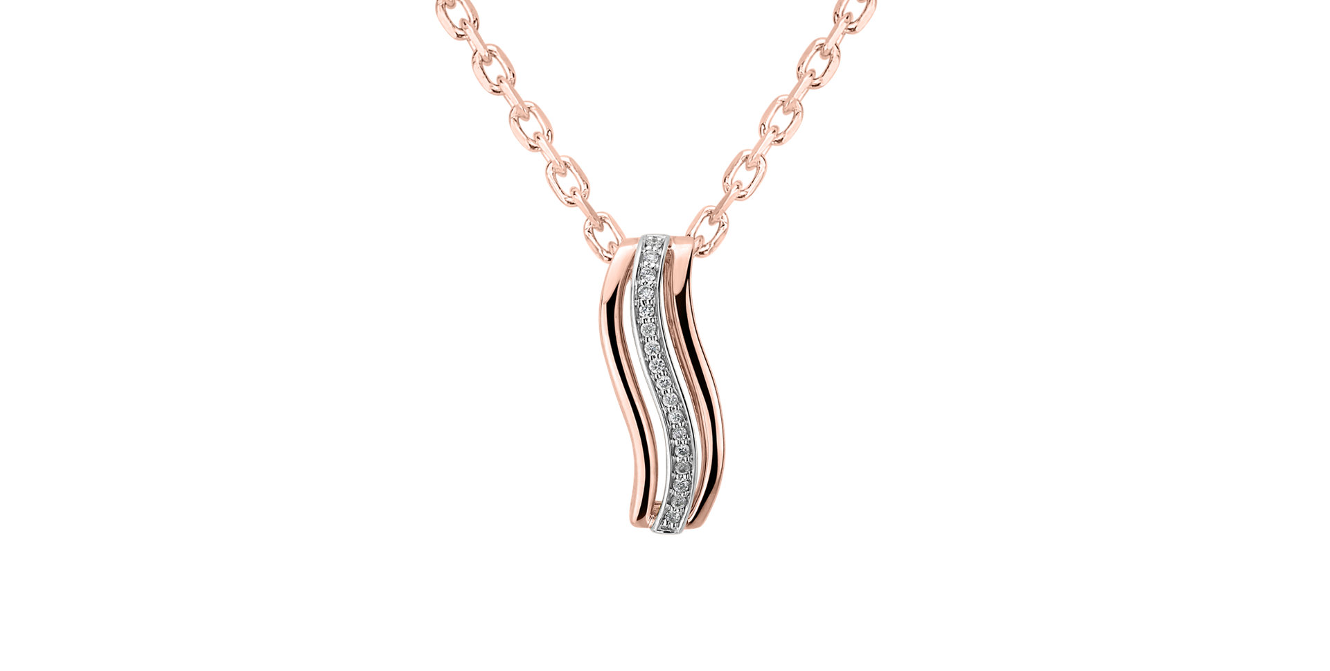 Diamond pendant Midnight Sea