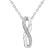 Diamond pendant Sparkling Infinity2