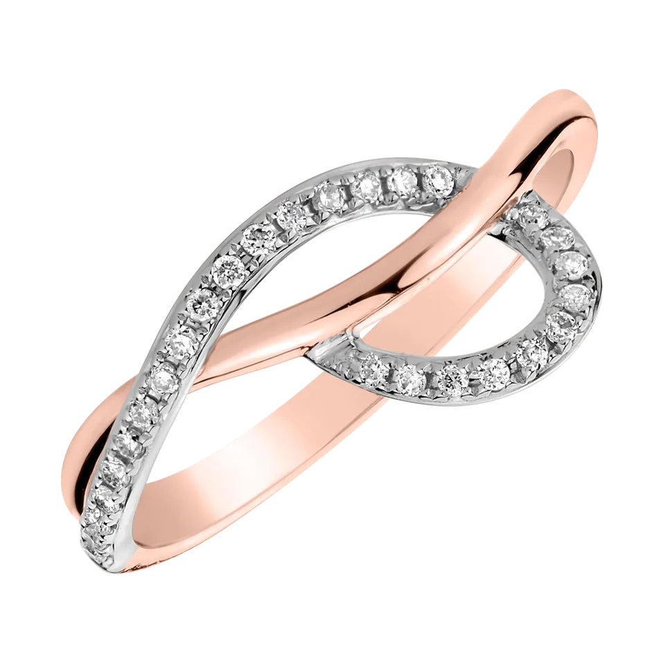 Diamond ring Sparkling Twist