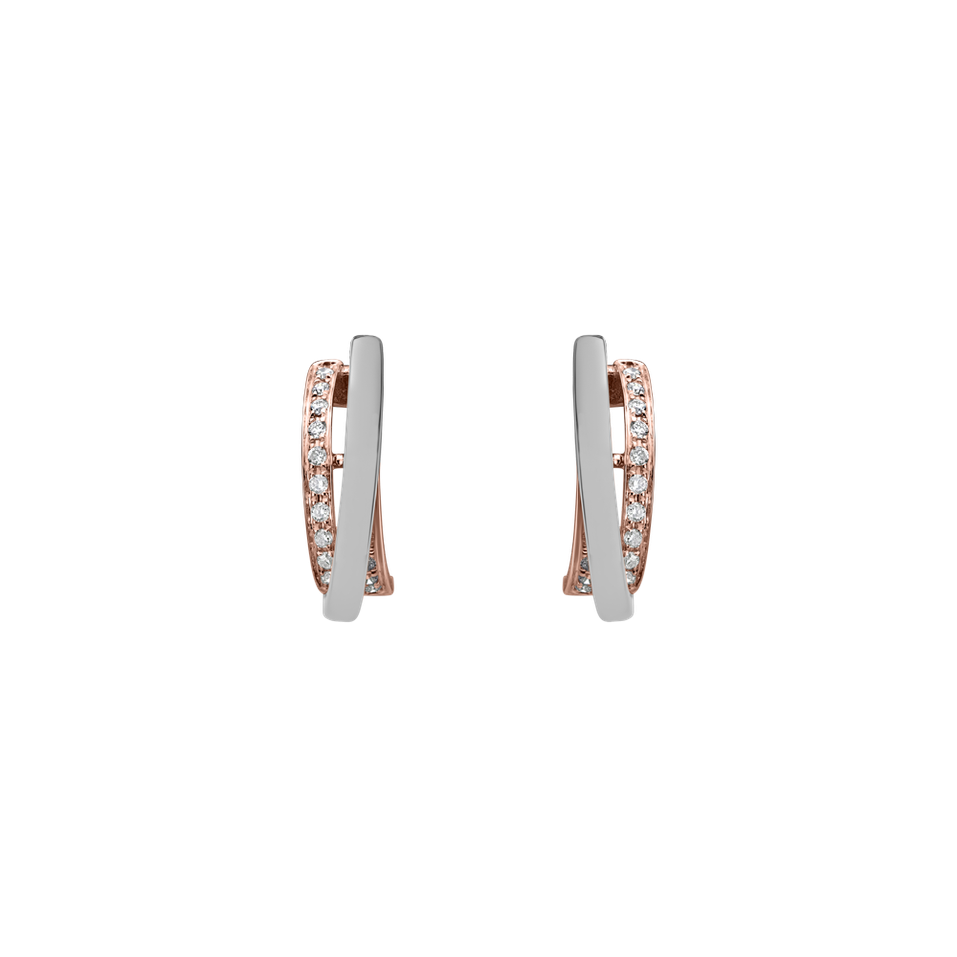 Diamond earrings Dream Wings