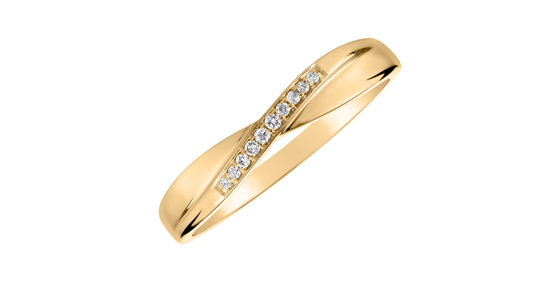 Diamond ring Lovely Crossing