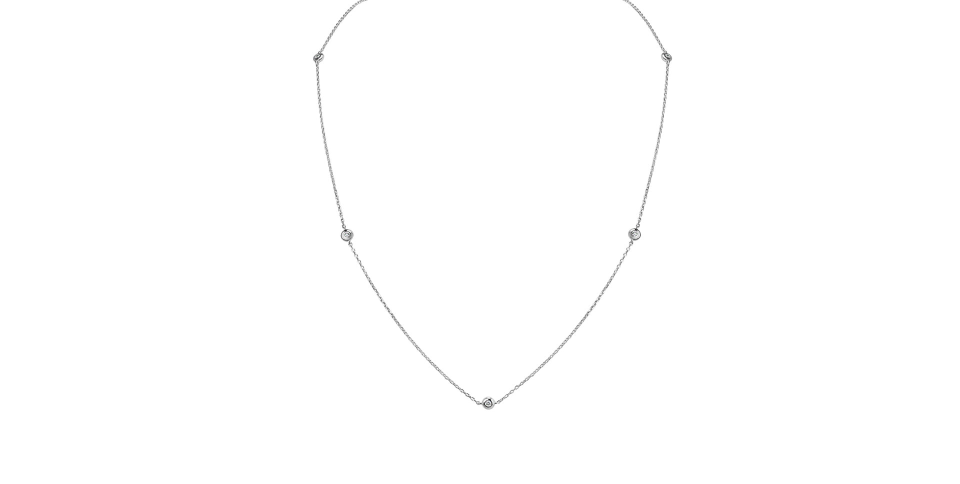 Diamond necklace Sparkling Dots