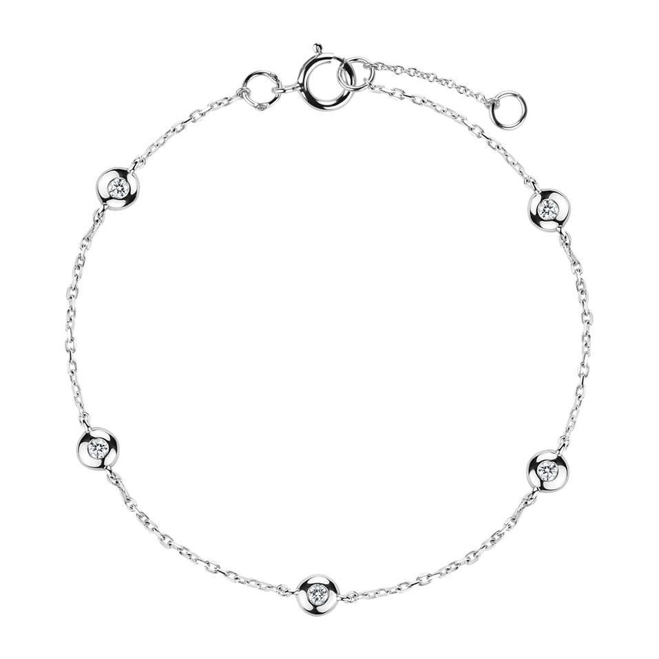 Bracelet with diamonds Sparkling Dot
