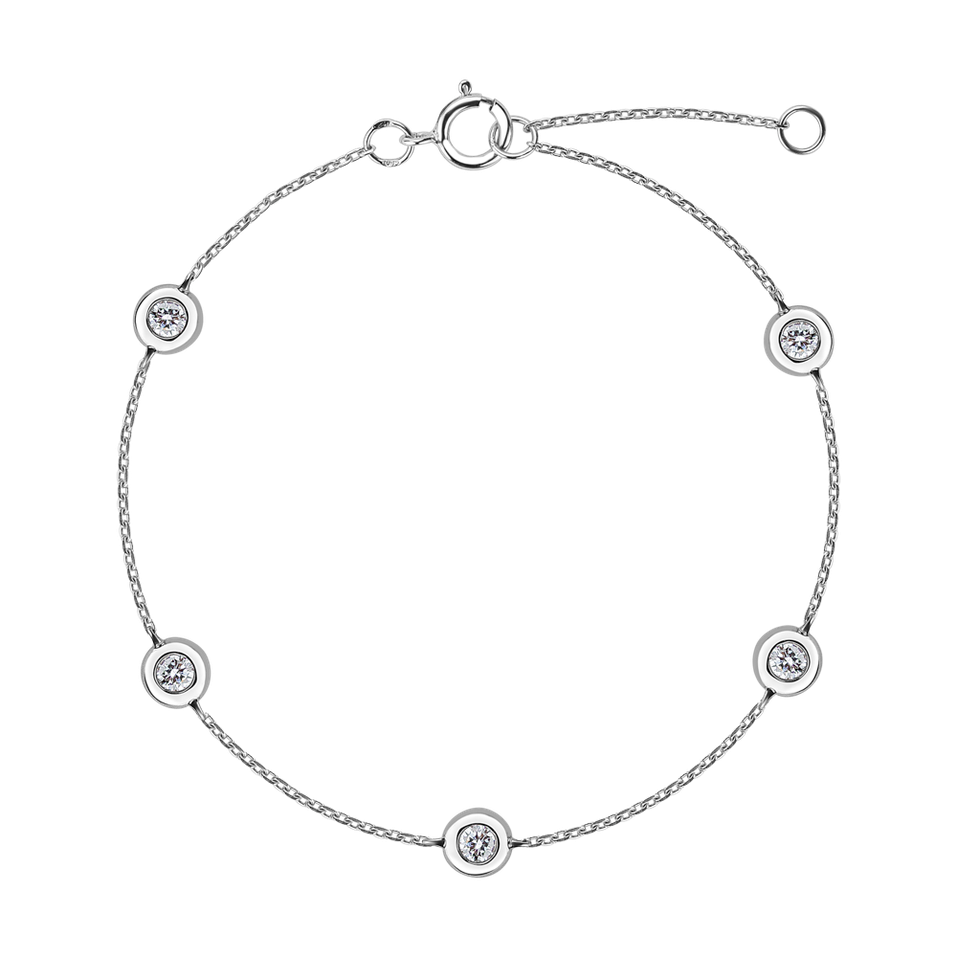 Bracelet with diamonds Sparkling Dots