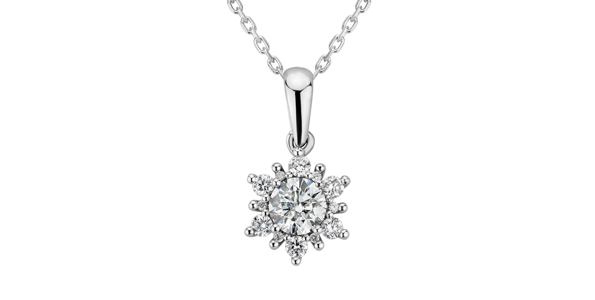 Diamond pendant Fancy Fairytale