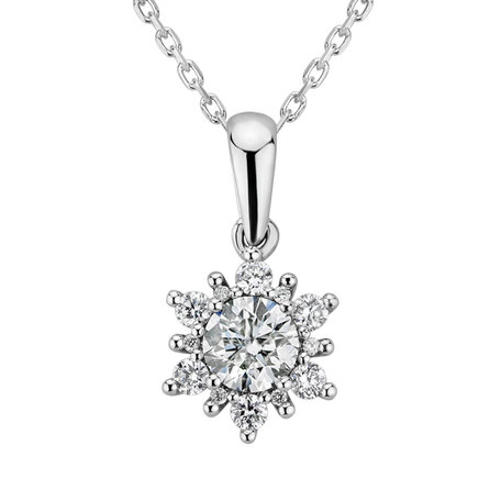 Diamond pendant Fancy Fairytale