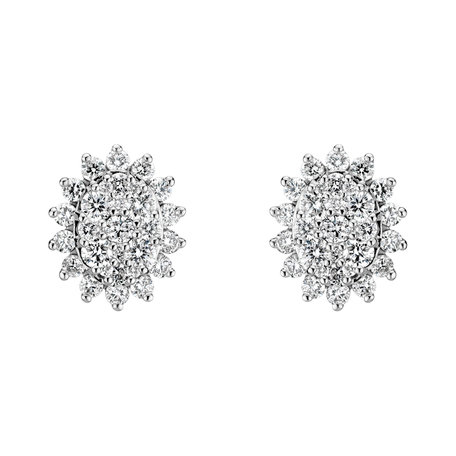 Diamond earrings Midnight Star