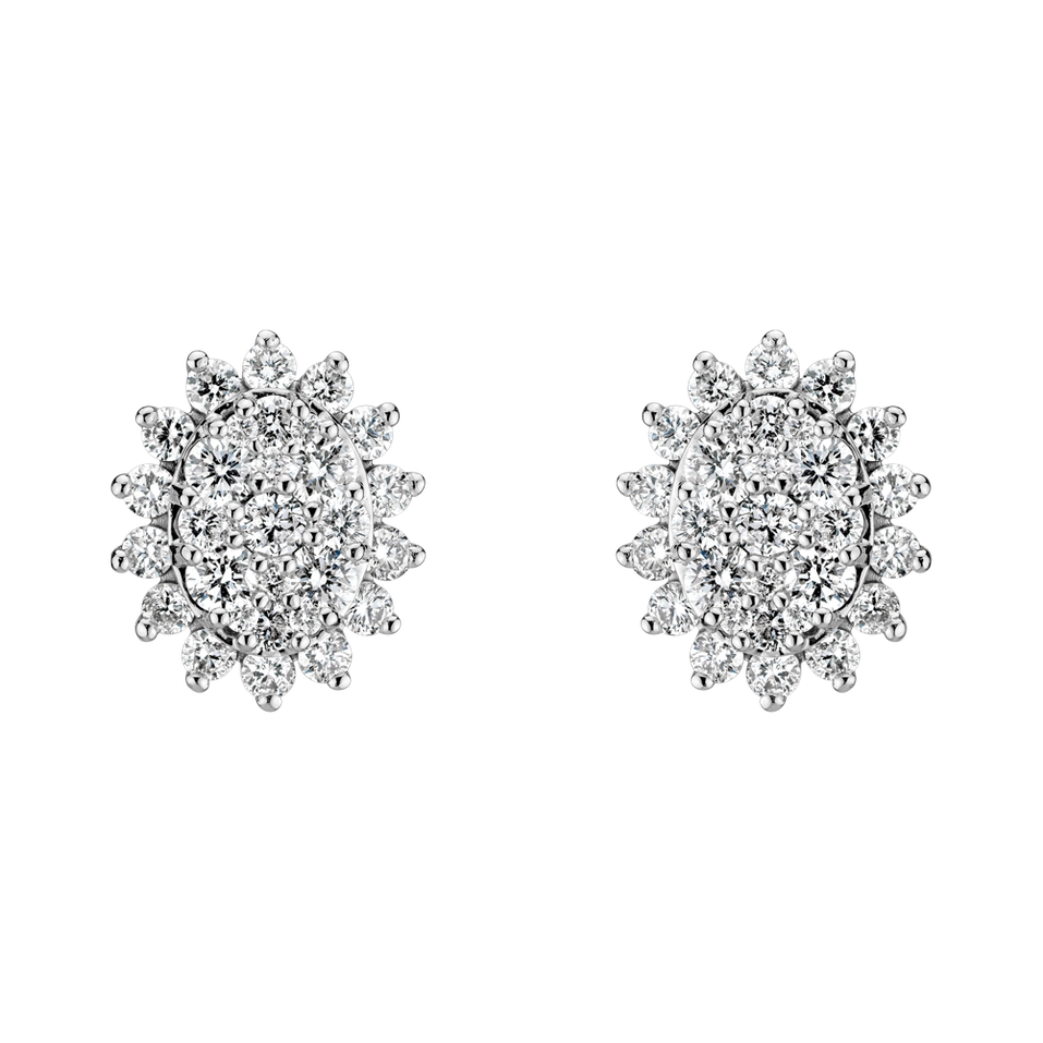 Diamond earrings Midnight Star