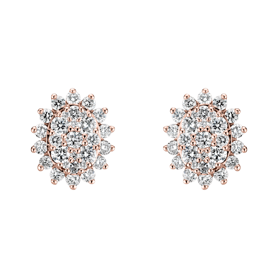 Diamond earrings Midnight Star