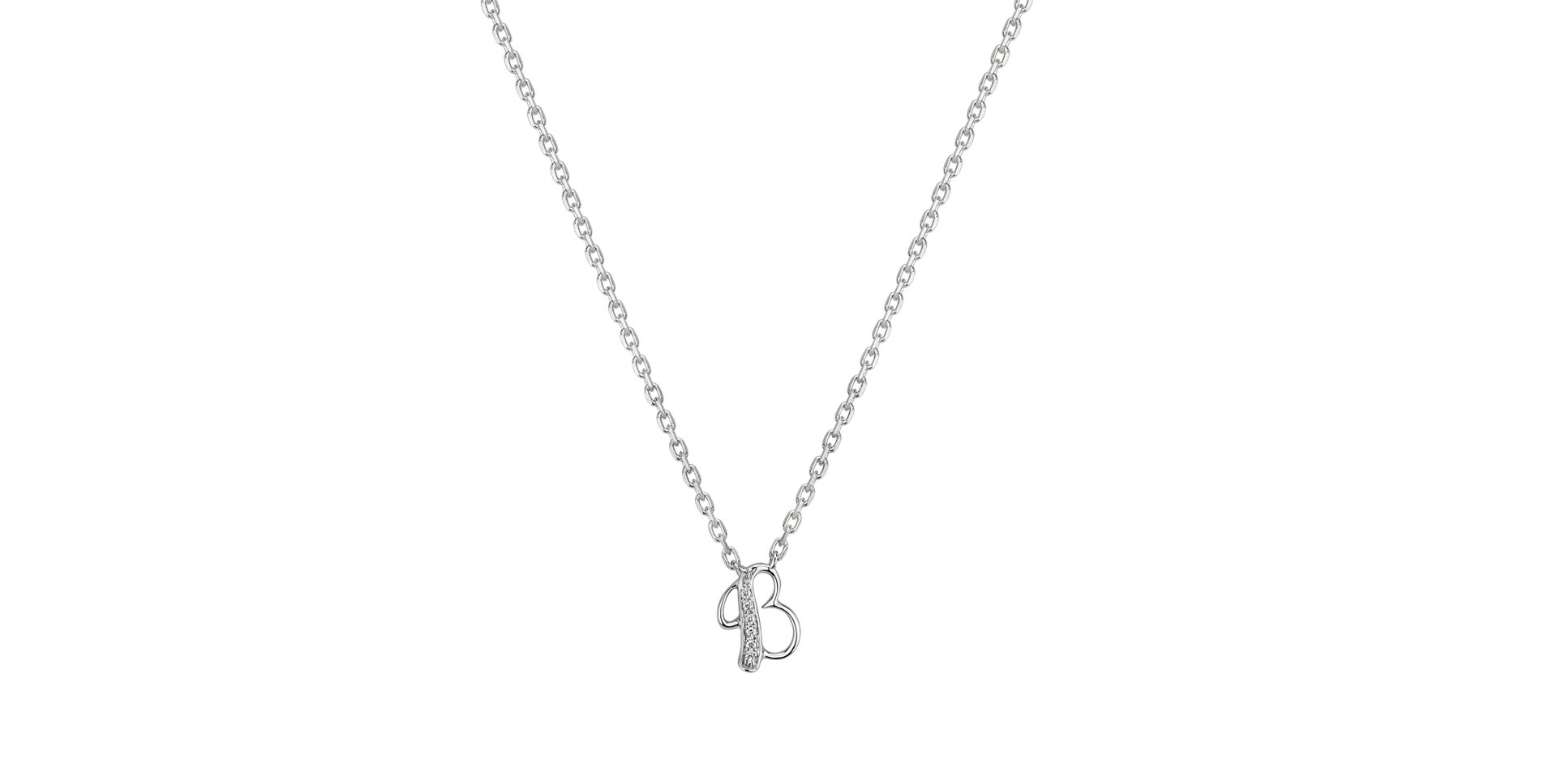 Diamond necklace Curly Diamonds B