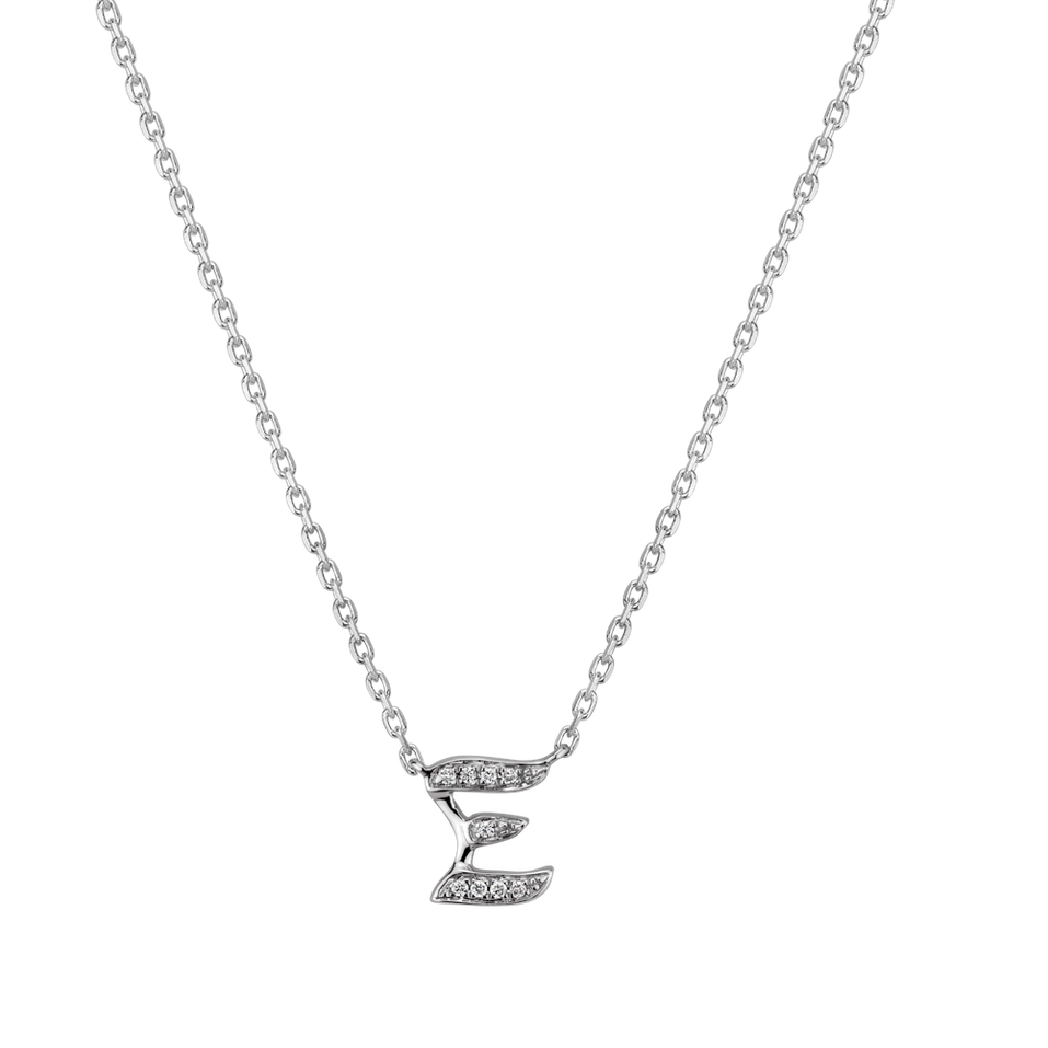Diamond necklace Curly Diamonds E