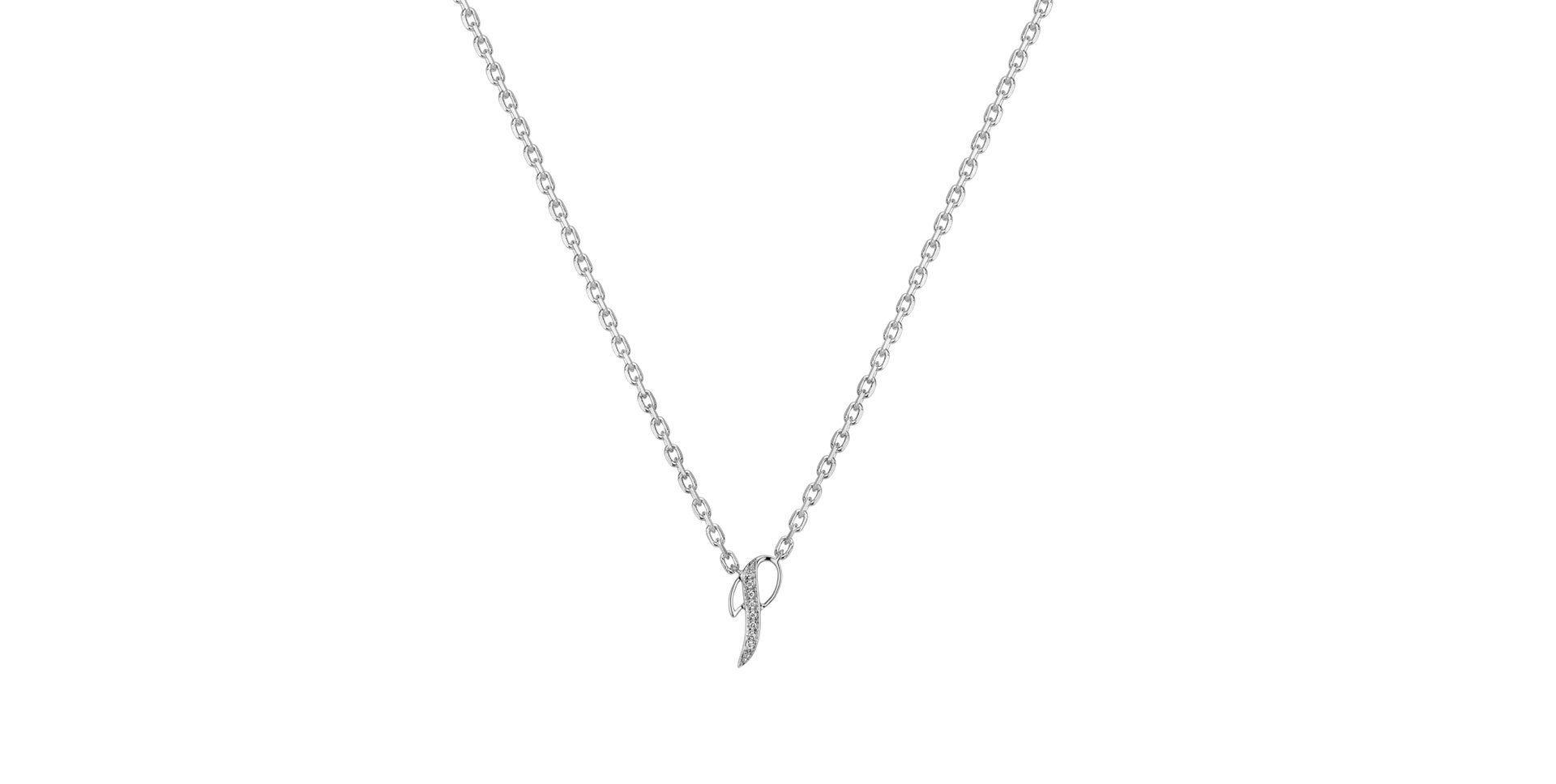 Diamond necklace Curly Diamonds P