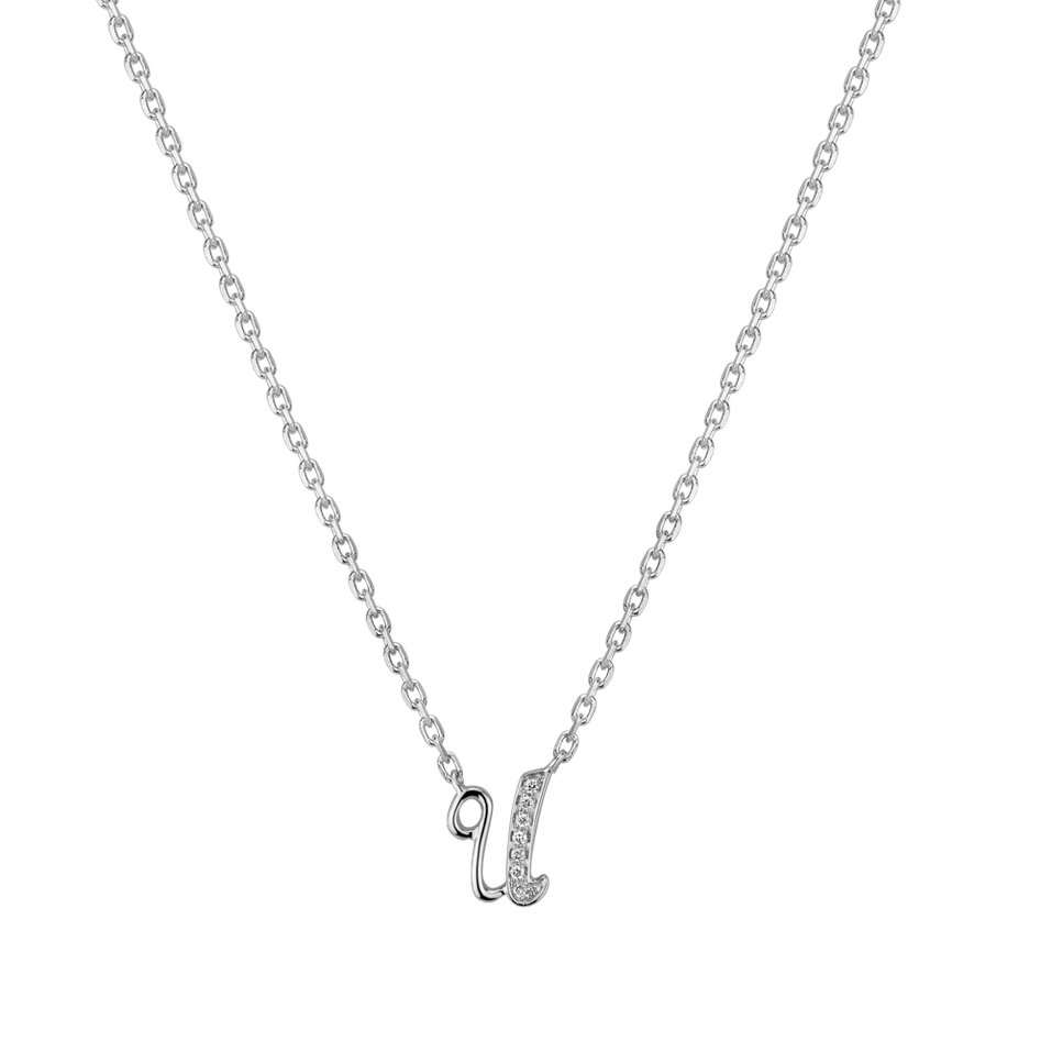 Diamond necklace Curly Diamonds U