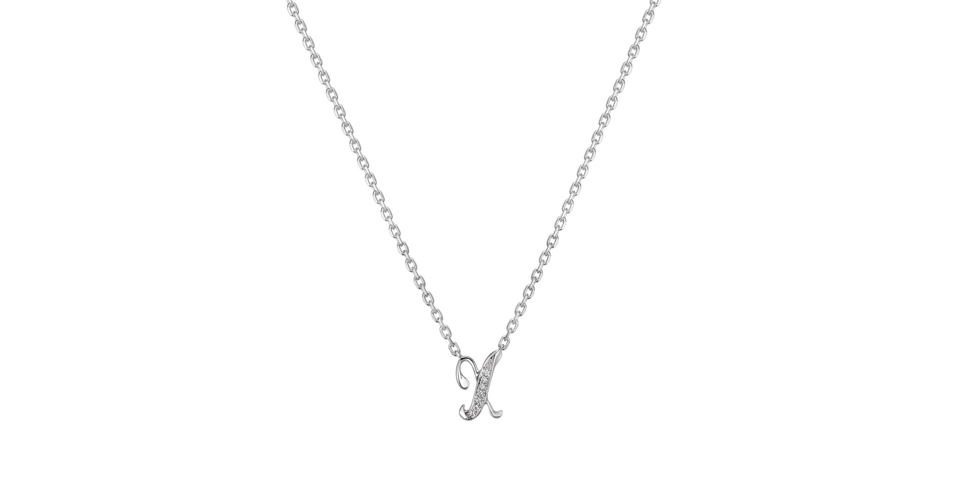 Diamond necklace Curly Diamonds X