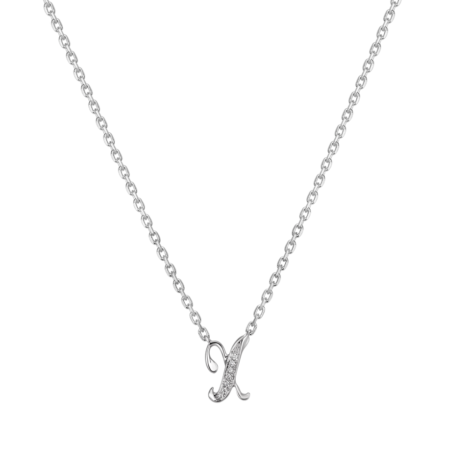 Diamond necklace Curly Diamonds X