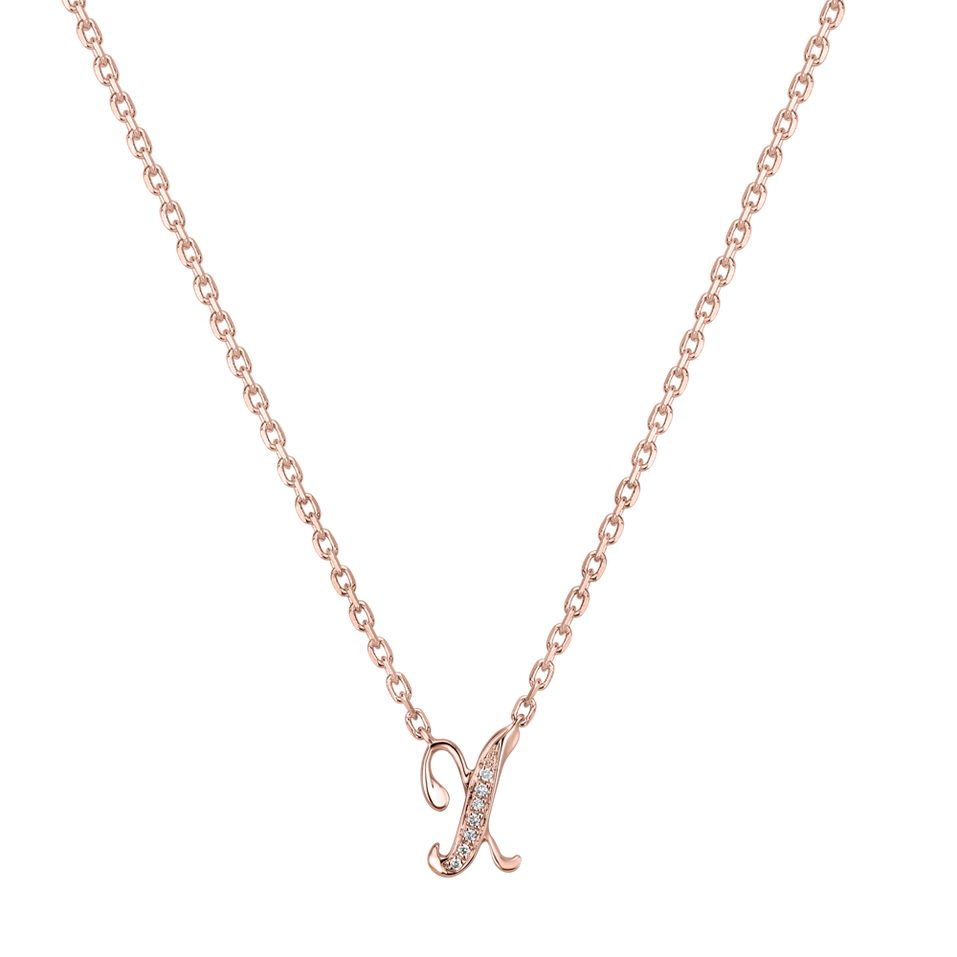 Diamond necklace Curly Diamonds X