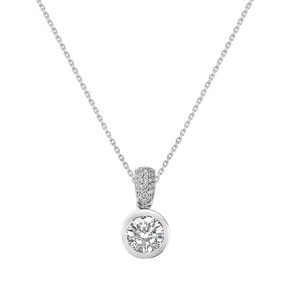 Diamond pendant Delicate Drop