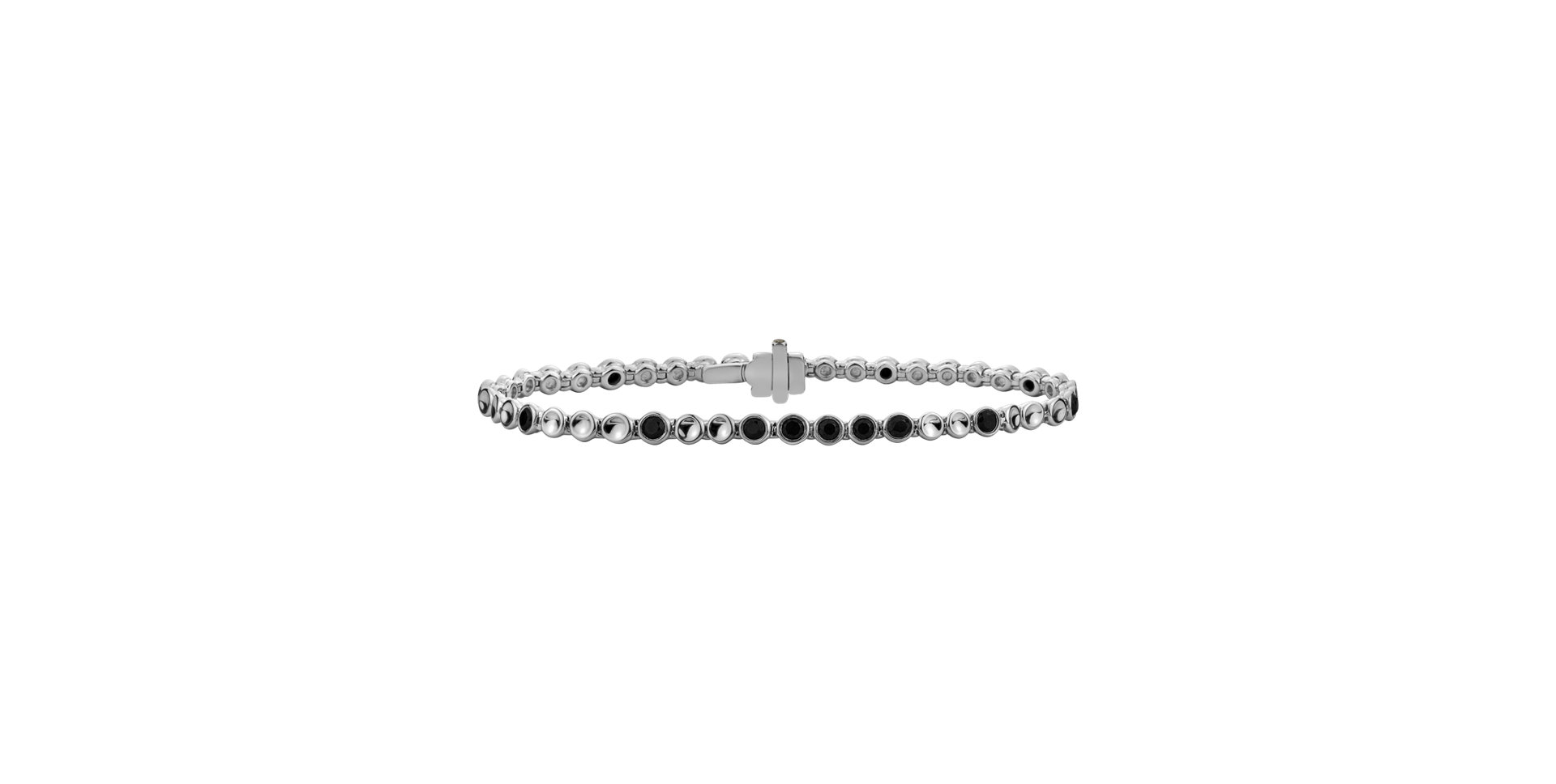 Bracelet with black diamonds Essential Brilliance